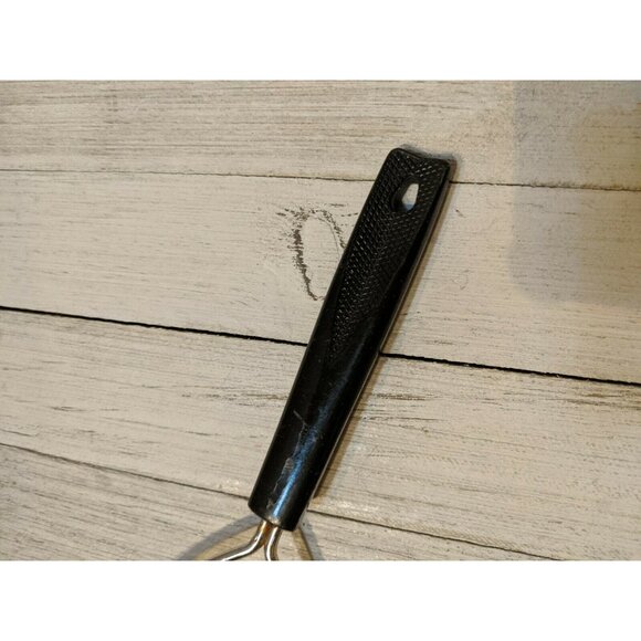 Vintage EKCO #9 Potato Vegetable Masher Black Handle Utensil 9" - Picture 2 of 6